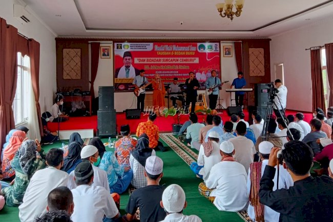 Musik Religi Latansana Band Memotivasi WBP Lapas Rangkasbitung