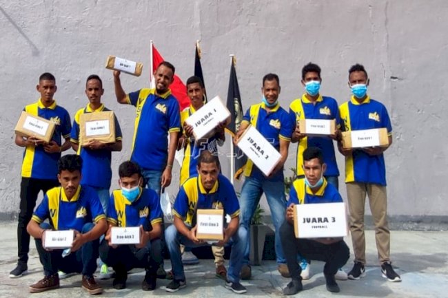 Rutan Masohi Tutup Pertandingan Futsal Karutan Cup