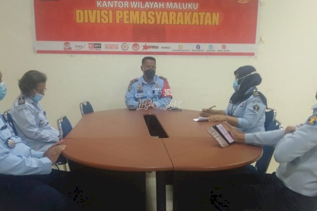 Divpas Maluku Evaluasi Capaian Serapan Anggaran & PNBP Tahun 2021