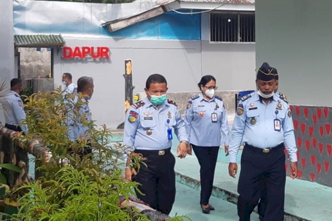 Pastikan Kondisi & Fasilitas, Karutan Kontrol Seluruh Area Rutan Ambon