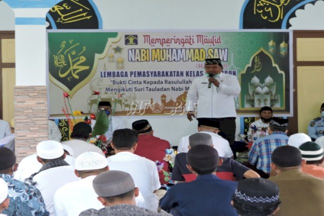 Lapas Ambon Gelar Peringatan Maulid Nabi Muhammad SAW 1443 H