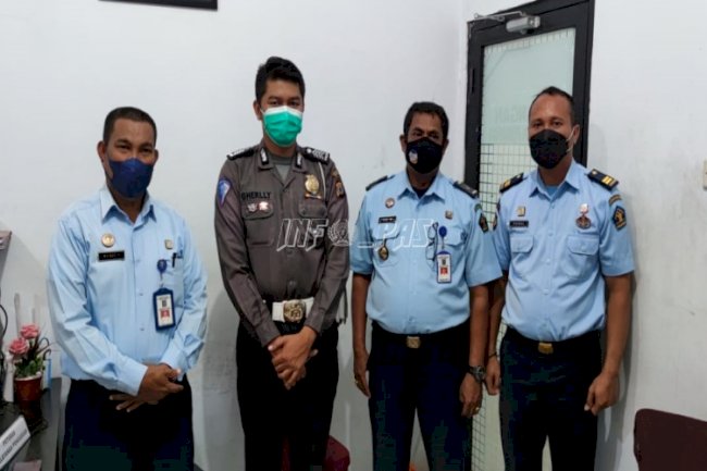 Rupbasan Ambon Koordinasikan Pengeluaran Basan/Baran Inkracht dengan Dit. Lantas Polresta Ambon