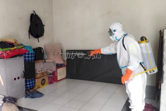 Rutan Masohi Kembali Lakukan Penyemprotan Disinfektan 