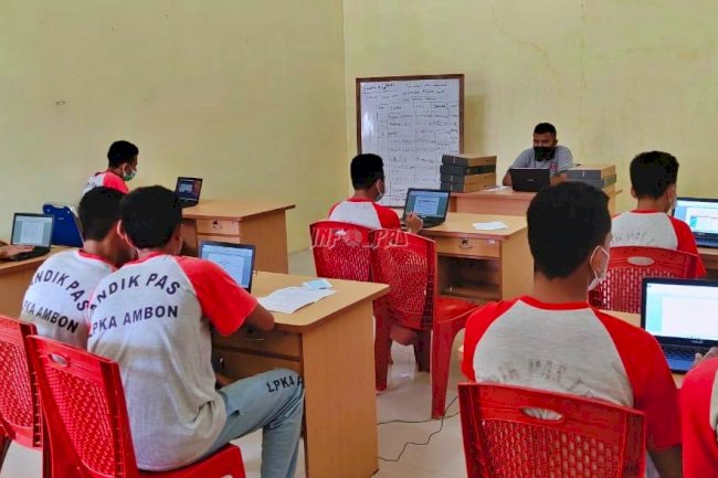 Wujudkan Merdeka Belajar, LPKA Ambon Giatkan Anak Belajar Mandiri