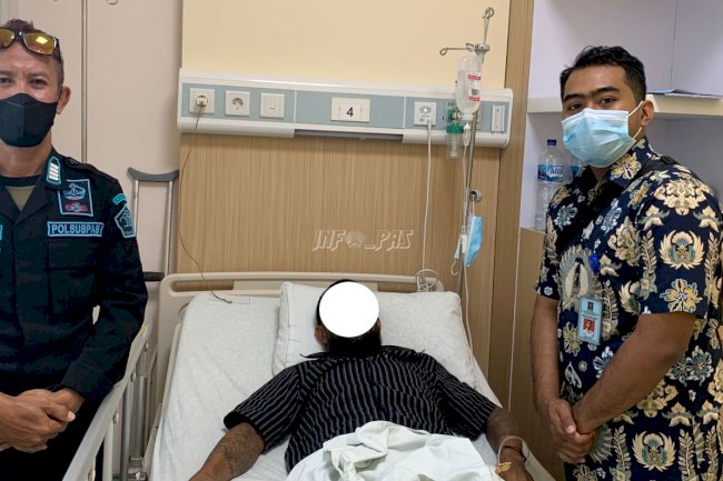 Pastikan Kondisi WBP, Rutan Ambon Lakukan Pengontrolan ke Rumah Sakit