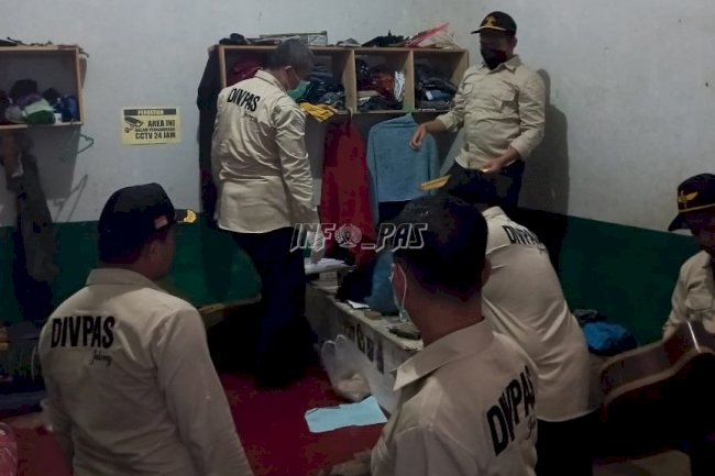 Divisi Pemasyarakatan Jateng Geledah Rutan Batang