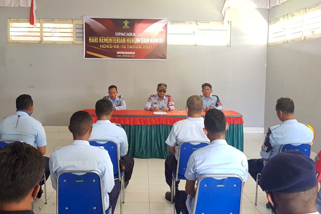 Jelang Natal & Tahun Baru, Karutan Masohi Berikan Penguatan Keamanan