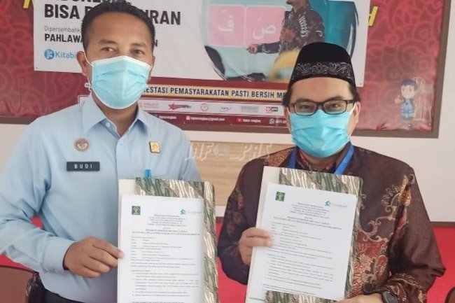 Perkuat Dukungan, Lapas Rangkasbitung-Cinta Qur’an Foundation Teken PKS