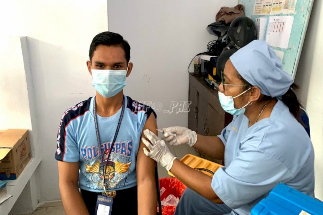 Tingkatkan Kekebalan dari COVID-19, Lapas Gelar Vaksinasi