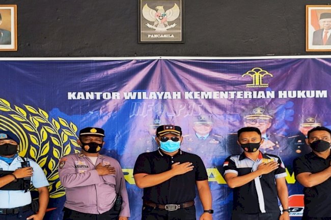 Kedatangan Jajaran Polda Maluku, Karutan Tunjukkan Perubahan di Rutan Masohi