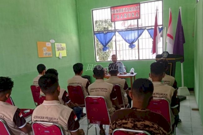 Gudep Pramuka Sahardjo Lapas Ambon Gelar Pembinaan Pramuka bagi WBP