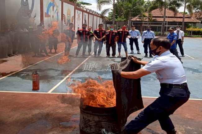 Cegah Risiko Kebakaran, Rutan Purbalingga Perkuat Mitigasi