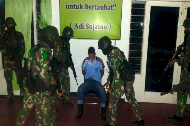 Lapas Palangka Raya Jadi Lokasi Simulasi Raid Pembebasan Tawanan Korem 102/Panju Panjung