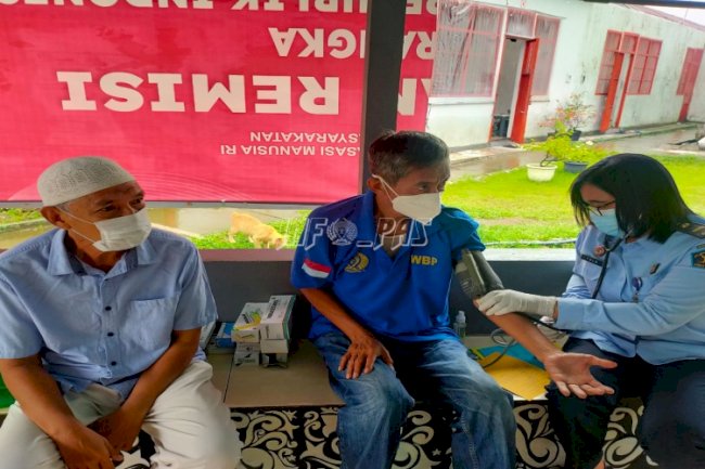 Penuhi Hak WBP, Lapas Ambon Gelar Pemeriksaan Kesehatan 