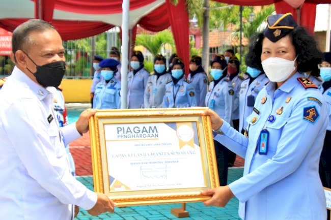 Duet LPP Semarang dan BNNP Jateng Lahirkan Predikat Lapas Bersinar