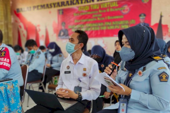 Studi Tiru di Bapas Banjarmasin, Bapas Balikpapan Semangat Wujudkan Zona Integritas