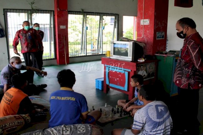 Ini Pesan Kakanwil Kalsel bagi Jajaran LPKA Martapura