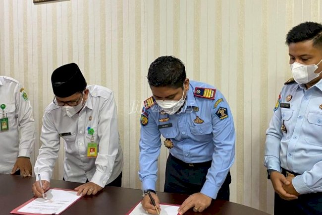 Rutan Samarinda-Kemenag Mantapkan Kolaborasi Melalui MoU Pembinaan Kerohanian