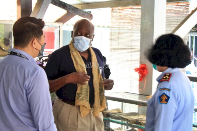 UNODC Apresiasi Kemajuan Batik Lapas Perempuan Semarang