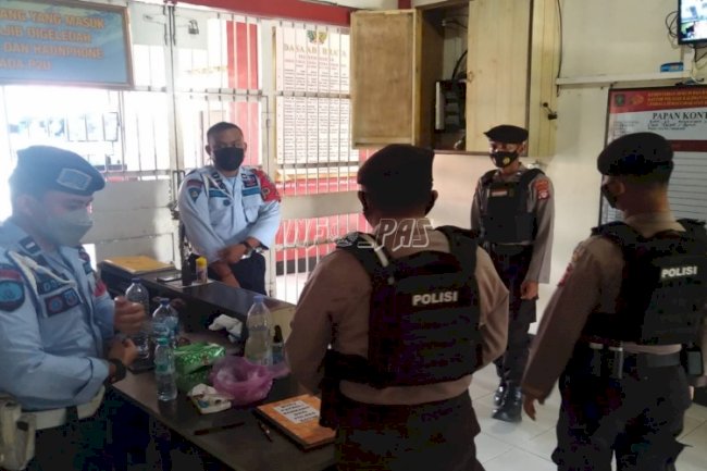 Lapas Sampit Dapat Dukungan Keamanan dari Polres Kotim