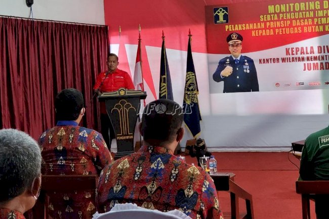 Kadivpas Kaltim Berikan Penguatan bagi UPT Pemasyarakatan Wilayah Balikpapan & Tanah Grogot