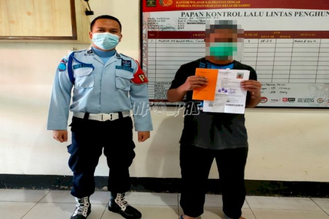 Dapat PB, 1 WBP Dikeluarkan dari Lapas Sampit