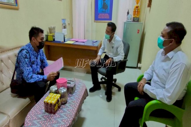 Lapas Palangka Raya Koordinasikan Peminjaman Senpi dengan Polresta Palangka Raya