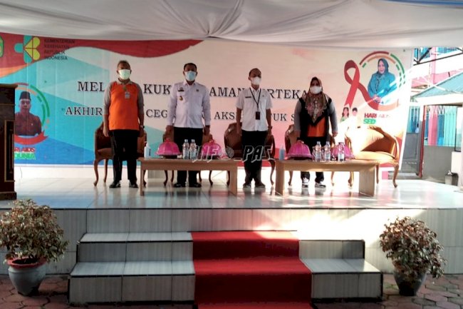 Lapas Tenggarong, Tuan Rumah Peringatan Hari AIDS Sedunia di Kab. Kukar