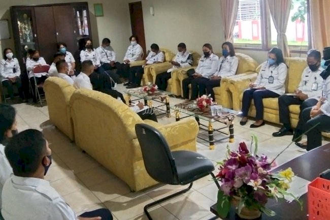 Disiplin Petugas, Tusi, dan Capaian Tarja Jadi Perhatian Plt. Kabapas Ambon