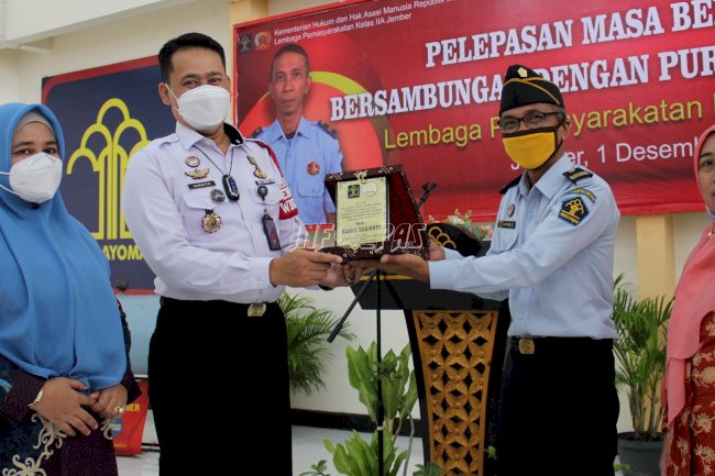 Lapas Jember Lepas Petugas Jalani MPP Jelang Purnabakti