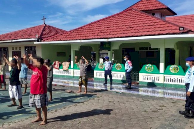 Pejabat Struktural Lapas Sampit Rutin Kontrol Blok, WBP Senang Diperhatikan