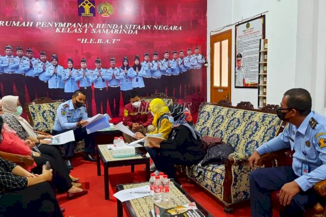 Rupbasan Samarinda Fasilitasi Kunjungan Dewan Pengawas KPK RI