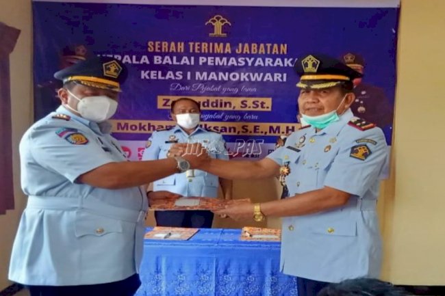 Mokhamad Iksan Resmi Nakhodai Bapas Manokwari