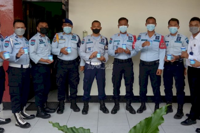Cegah Halinar, Lapas Sampit Gelar Tes Urine Mendadak