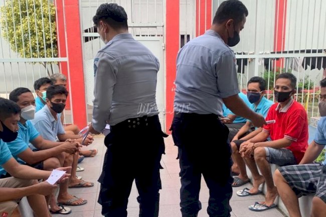 Tingkatkan Layanan bagi WBP, Ini yang Dilakukan Petugas LPN Karang Intan