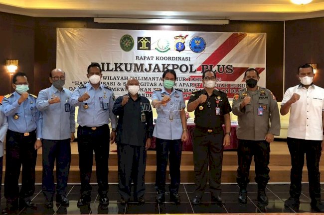 Rapat DILKUMJAKPOL 2021, Momentum Bangun Sinergi APH di Wilayah Kaltim