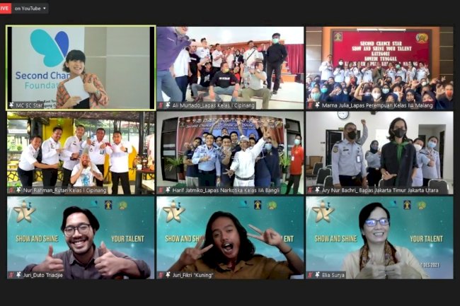 Lomba Stand Up Comedy, WBP Bebas Ekspresikan Diri