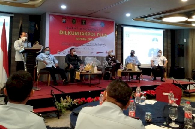 Dilkumjakpol Plus Tahun 2021, Karutan Bantaeng Komitmen Tingkatkan Koordinasi APH di 2022