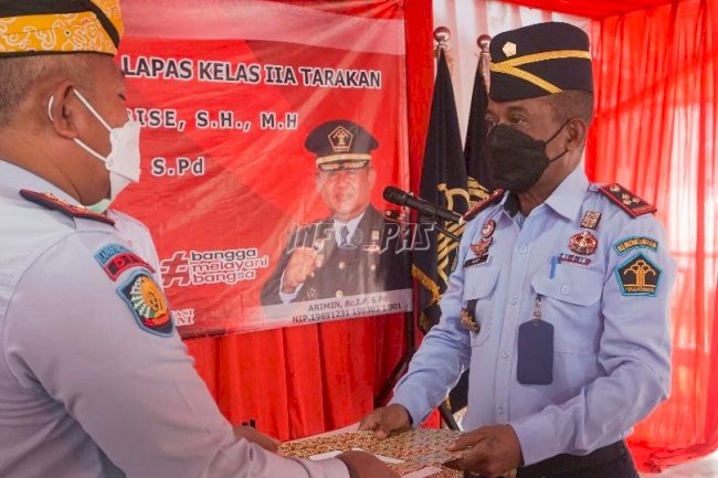 Momen Haru Estafet Kepemimpinan Lapas Tarakan