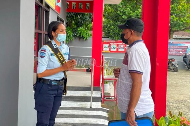 Duta Layanan LPP Ambon Tetap Konsisten di Tengah Pandemi