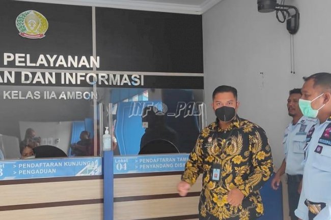 Pastikan Nataru Aman dan Kondusif, Divpas Maluku Gelar Operasi Sambang UPT