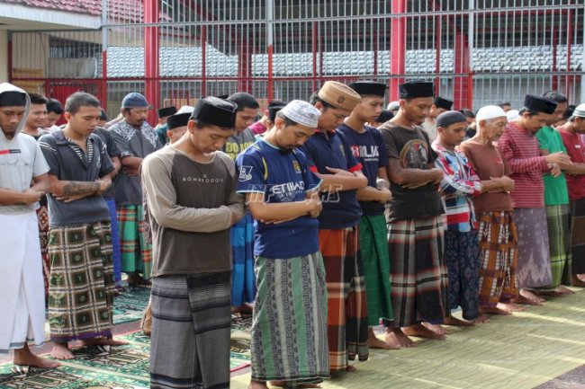 WBP Lapas Jember Kirimkan Doa Untuk Korban Semeru