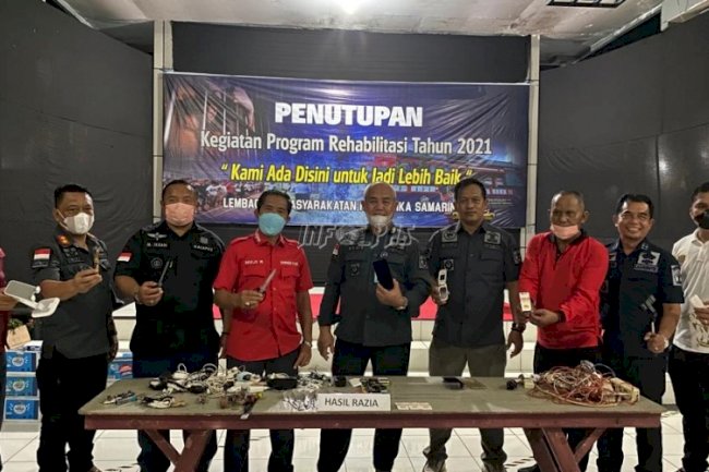 Dirkamtib Pimpin Sidak Satops Patnal di Lapas Narkotika Samarinda