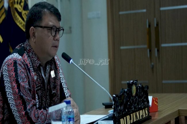 Dirjenpas Usulkan Treatment Khusus Penanganan Pelanggar Hukum di Lapas