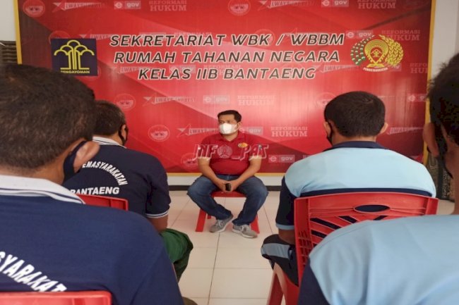 WBP Sampaikan Keluh Kesah dalam Sharing Session dengan Ka. KPR Bantaeng