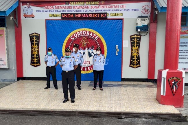 Rutan Ambon Terus Tingkatkan Kewaspadaan Jelang Natal dan Tahun Baru