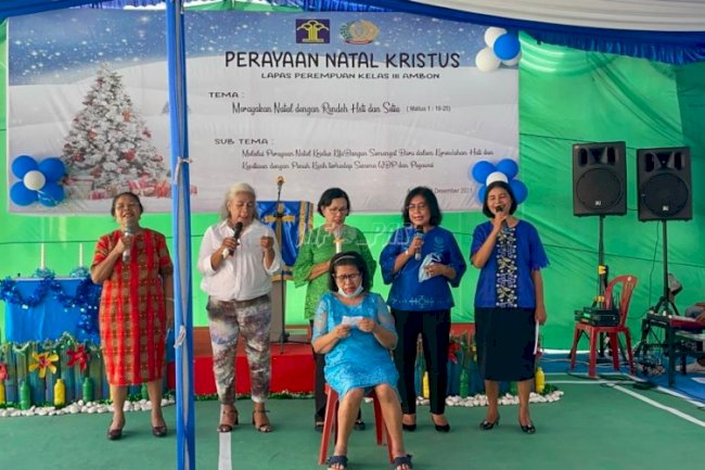  LPP Ambon Rayakan Natal dengan Meriah, Namun Khidmat