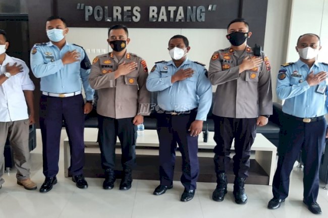 Lapas Batang Koordinasikan Dukungan Pengamanan dengan Polres Batang