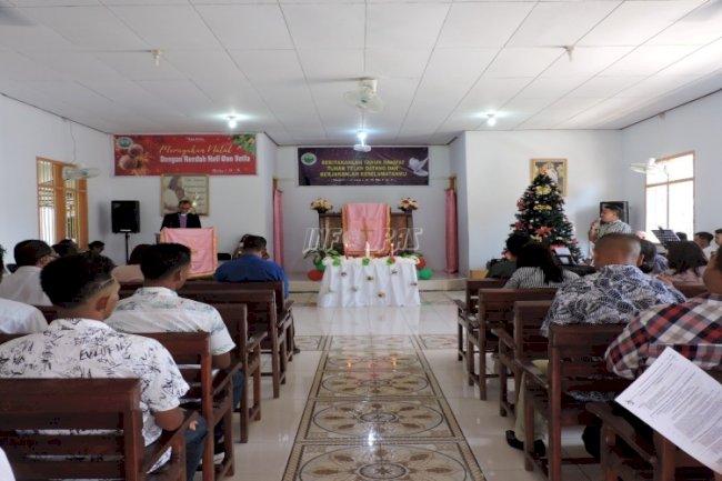 Lapas & Rutan Gelar Perayaan Natal bagi Petugas & WBP