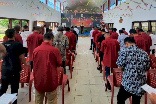 Petugas Pemasyarakatan & WBP Rayakan Sukacita Natal 